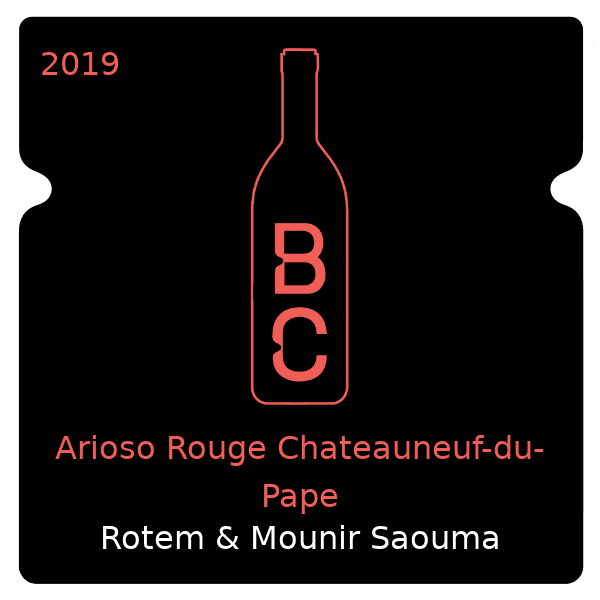Arioso Rouge Chateauneuf-du-Pape 2019