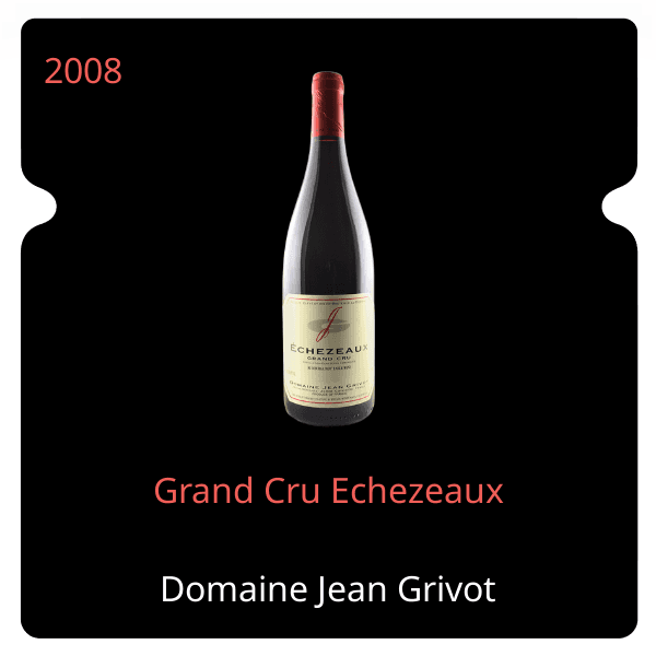 Jean Grivot Grand Cru Echezeaux 2008