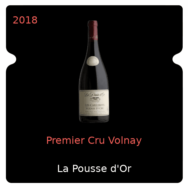 Pousse d'Or Premier Cru Volnay 2018