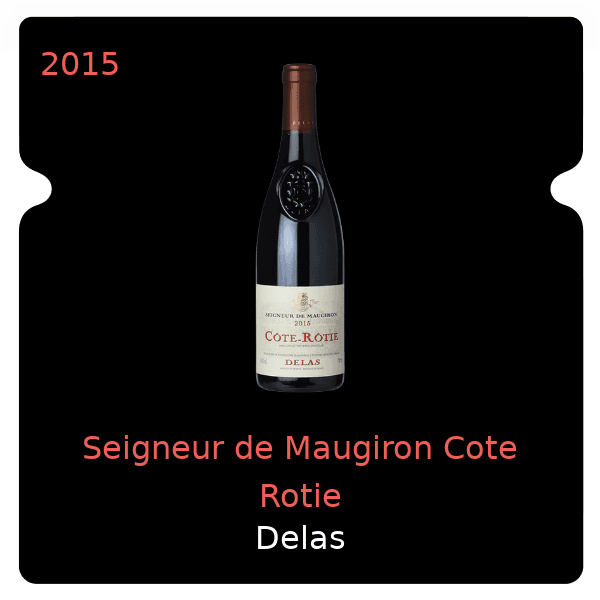 Delas Seigneur de Maugiron Cote Rotie 2015