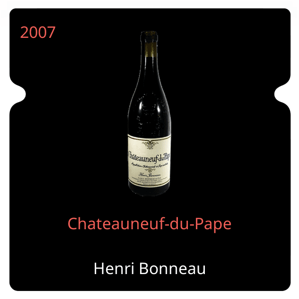 Henri Bonneau Chateauneuf-du-Pape 2007