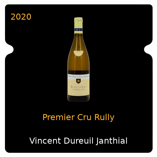 Vincent Dureuil Janthial Premier Cru Rully 2020