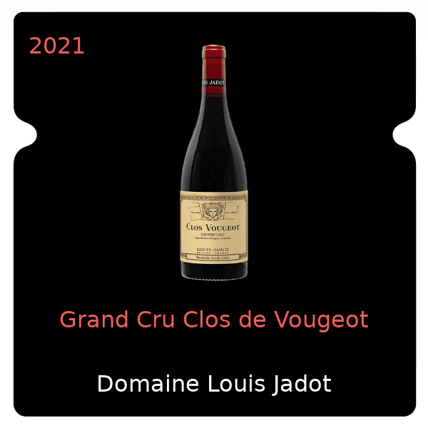 Louis Jadot Grand Cru Clos de Vougeot 2021