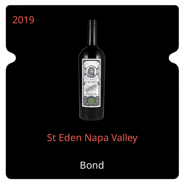 BOND St Eden Napa Valley 2019
