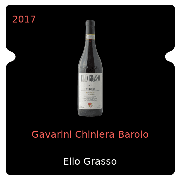 Elio Grasso Gavarini Chiniera Barolo 2017