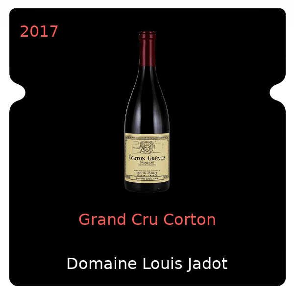 Louis Jadot Grand Cru Corton 2017