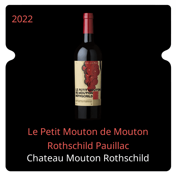 Mouton Rothschild Le Petit Mouton de Mouton Rothschild Pauillac 2022