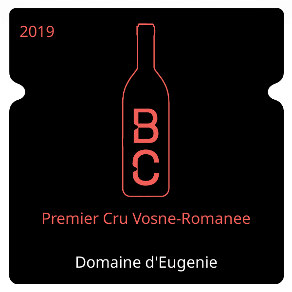 d'Eugenie Premier Cru Vosne-Romanee 2019