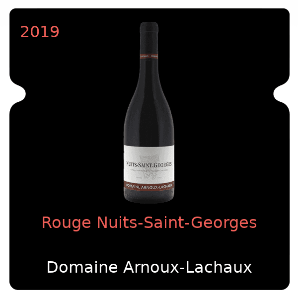 Arnoux-Lachaux Rouge Nuits-Saint-Georges 2019