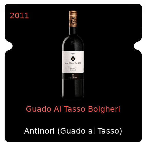 Antinori (Guado al Tasso) Guado Al Tasso Bolgheri 2011