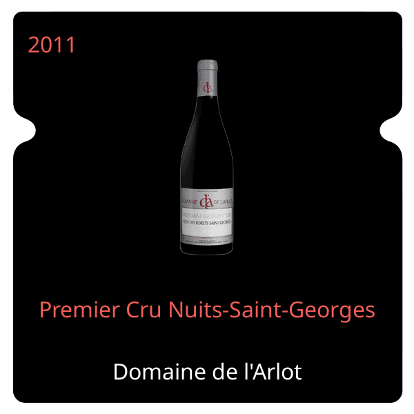 l'Arlot Premier Cru Nuits-Saint-Georges 2011