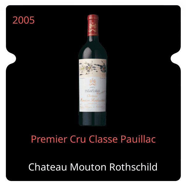 Mouton Rothschild Premier Cru Classe Pauillac 2005