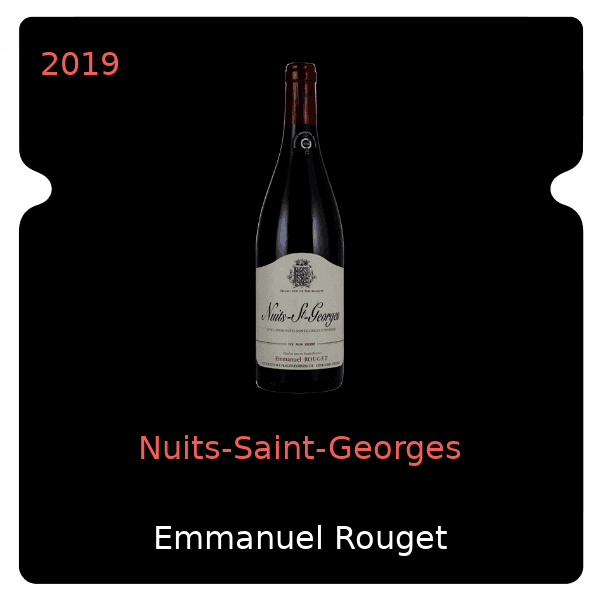 Emmanuel Rouget Nuits-Saint-Georges 2019