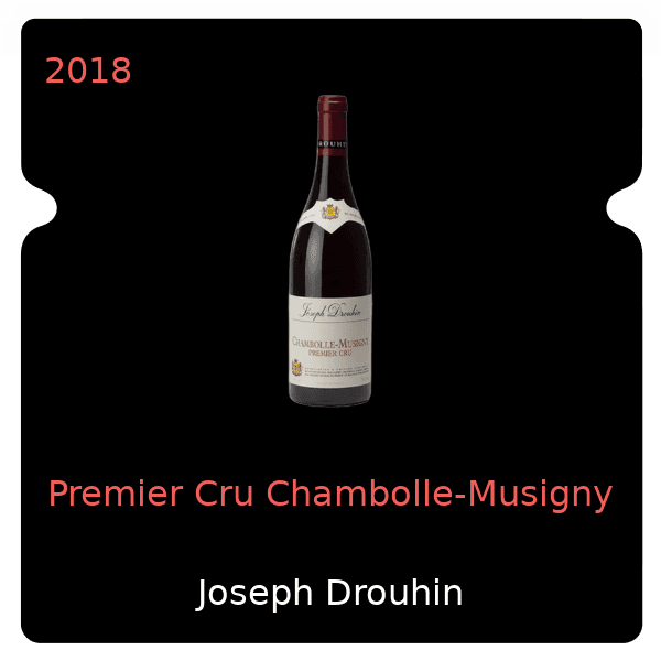 Joseph Drouhin Premier Cru Chambolle-Musigny 2018