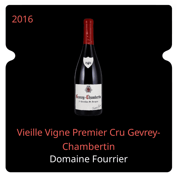 Fourrier Vieille Vigne Premier Cru Gevrey-Chambertin 2016