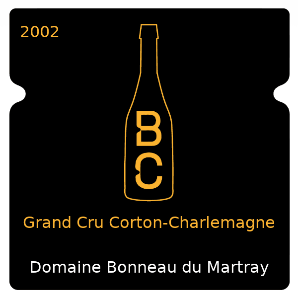 Bonneau du Martray Grand Cru Corton-Charlemagne 2002
