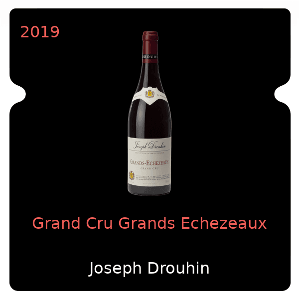 Joseph Drouhin Grand Cru Grands Echezeaux 2019