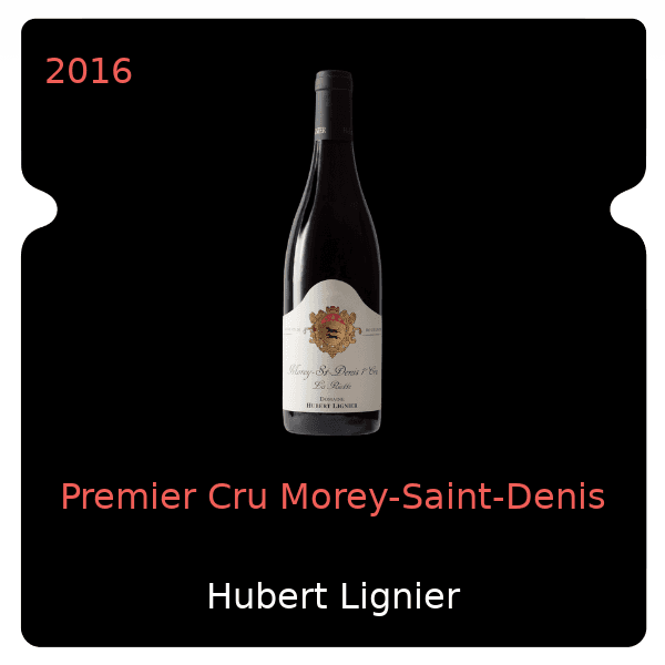 Hubert Lignier Premier Cru Morey-Saint-Denis 2016