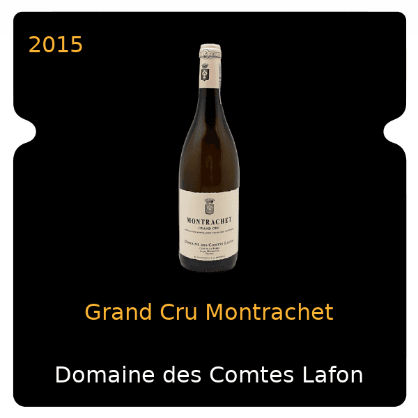 Comtes Lafon Grand Cru Montrachet 2015