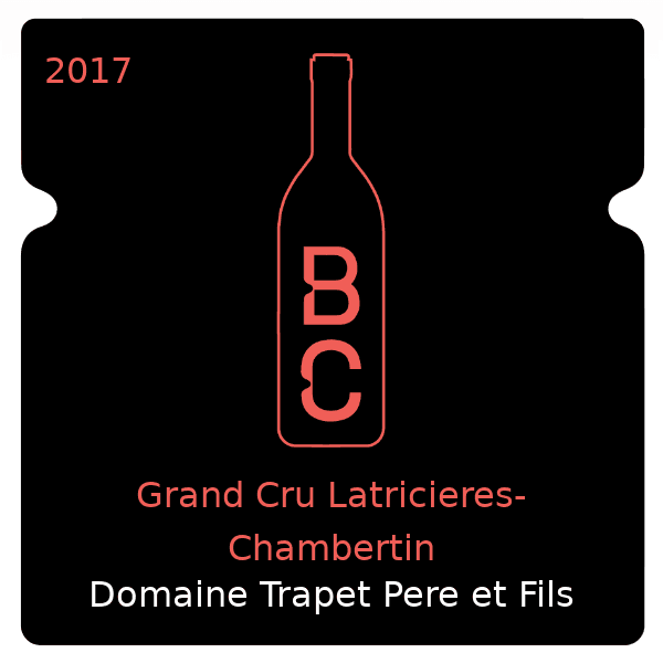 Trapet Pere et Fils Grand Cru Latricieres-Chambertin 2017