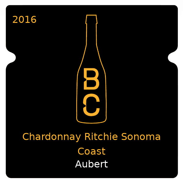 Aubert Chardonnay Ritchie Sonoma Coast 2016