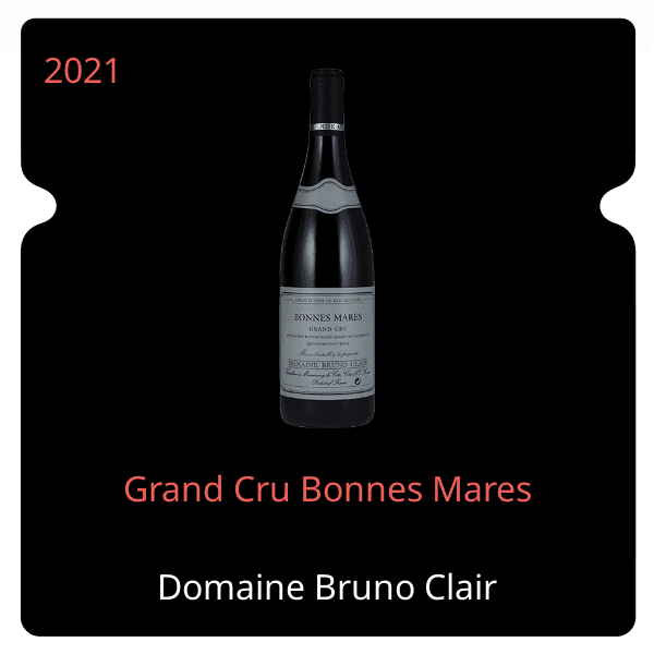 Bruno Clair Grand Cru Bonnes Mares 2021