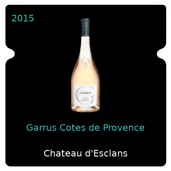 d'Esclans Garrus Cotes de Provence 2015