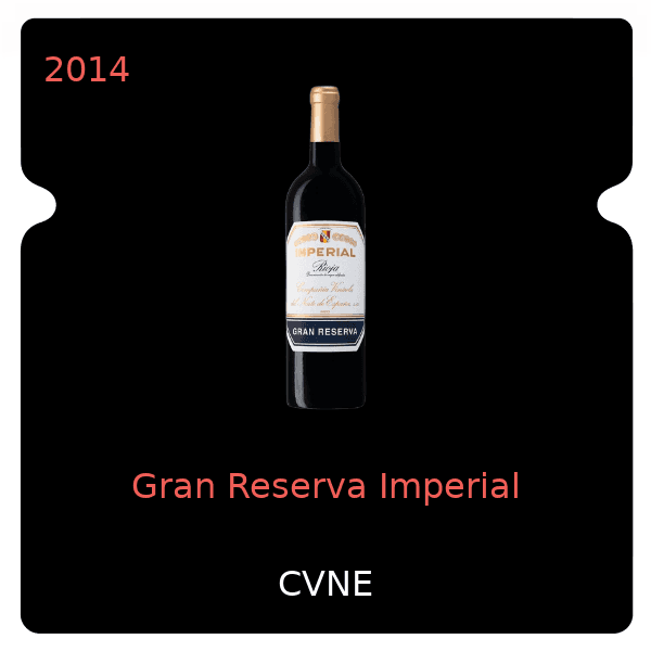 CVNE Gran Reserva Imperial 2014