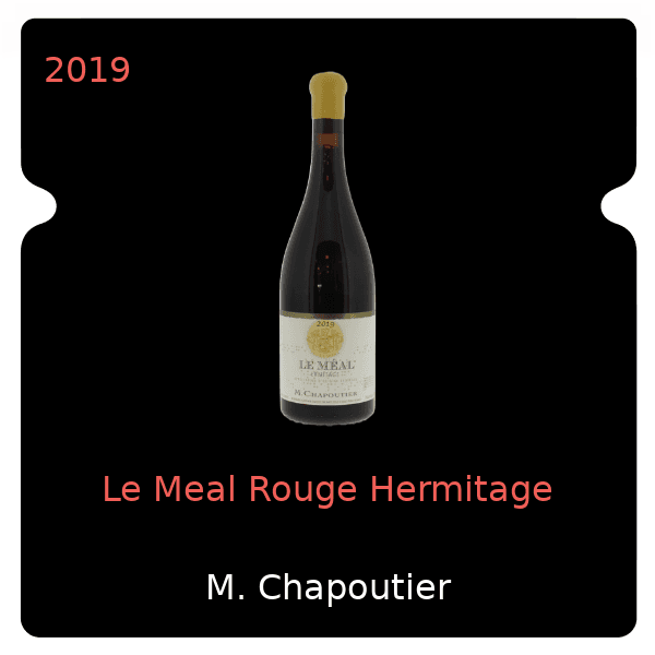 M. Chapoutier Le Meal Rouge Hermitage 2019