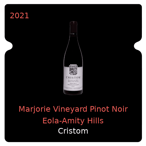 Commaraine Marjorie Vineyard Pinot Noir Eola-Amity Hills 2021