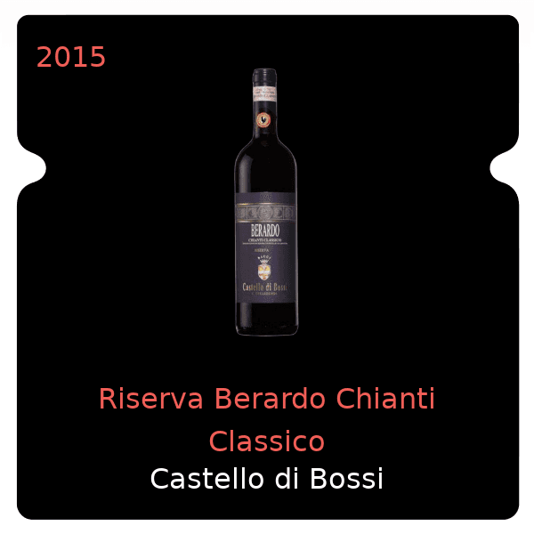 Bossi Riserva Berardo Chianti Classico 2015