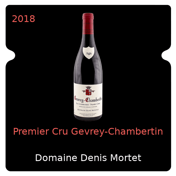 Denis Mortet Premier Cru Gevrey-Chambertin 2018
