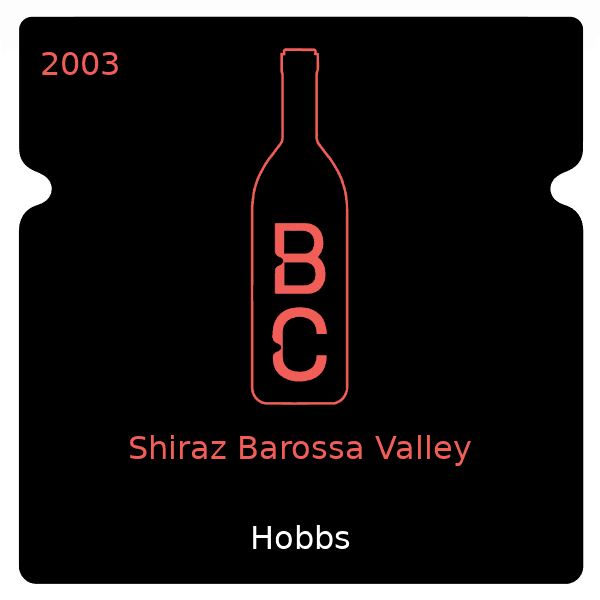 Paul Hobbs Shiraz Barossa Valley 2003