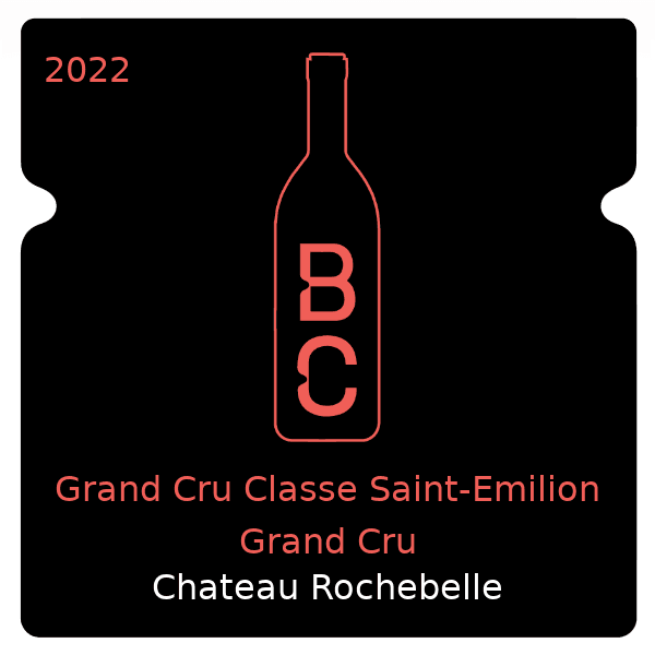 Roche de Bellene Grand Cru Classe Saint-Emilion Grand Cru 2022