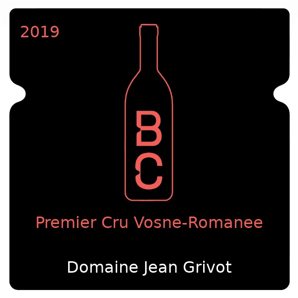 Jean Grivot Premier Cru Vosne-Romanee 2019