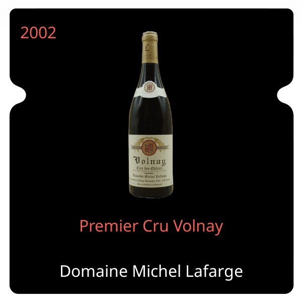 Michel Lafarge Premier Cru Volnay 2002