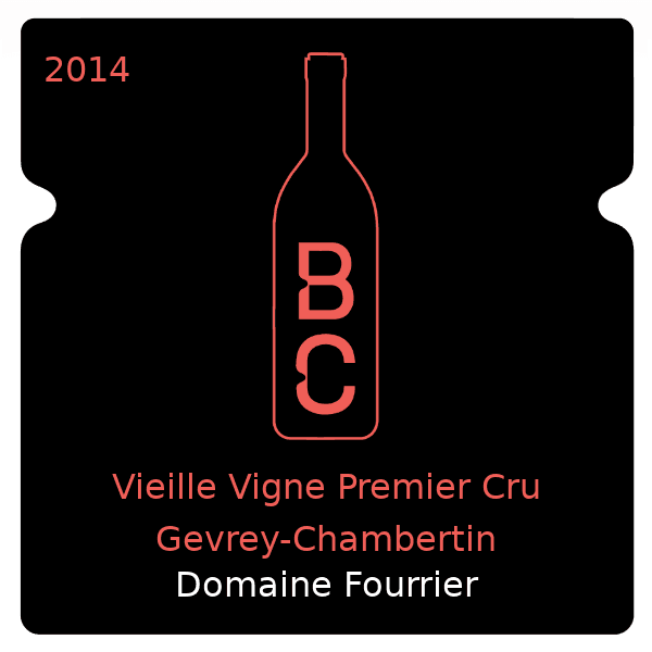 Fourrier Vieille Vigne Premier Cru Gevrey-Chambertin 2014