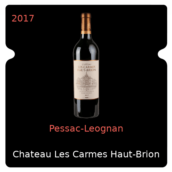 Carmes Haut-Brion Pessac-Leognan 2017