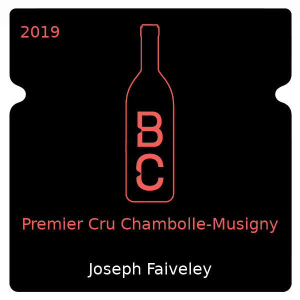 Joseph Faiveley Premier Cru Chambolle-Musigny 2019