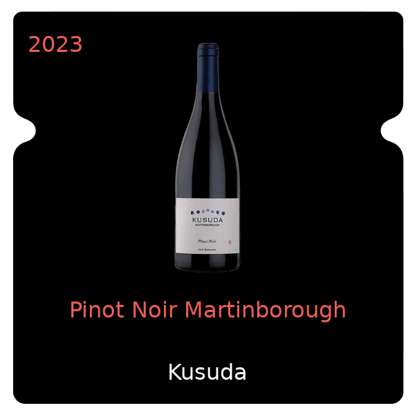 Kusuda Pinot Noir Martinborough 2023