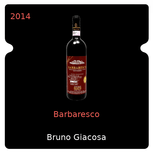Bruno Giacosa Barbaresco 2014
