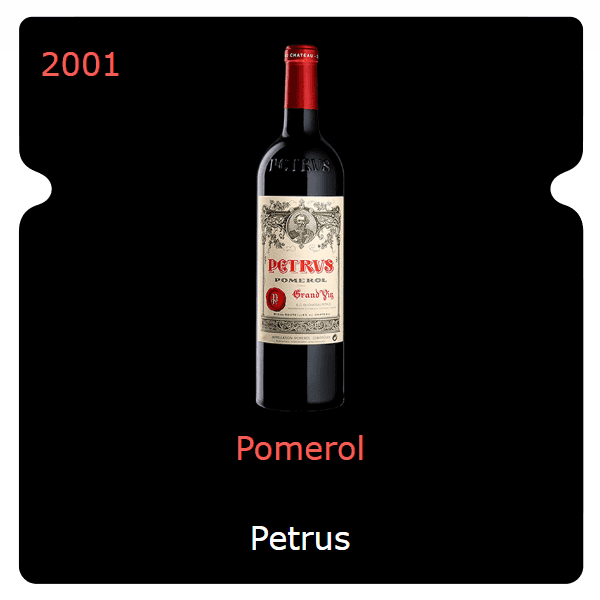 Petrus Pomerol 2001