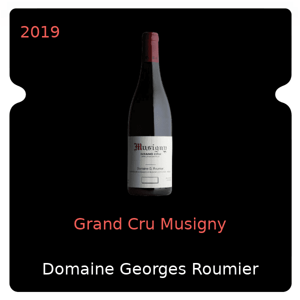 Georges Roumier Grand Cru Musigny 2019