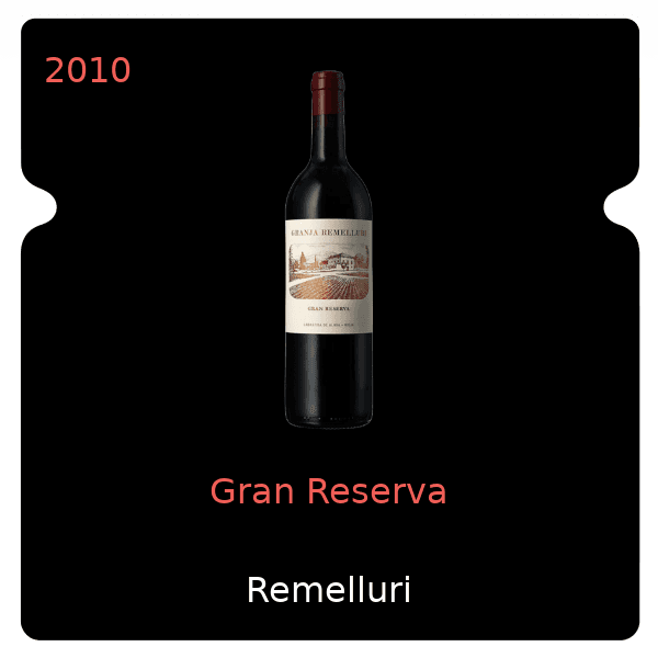 Remelluri Gran Reserva 2010