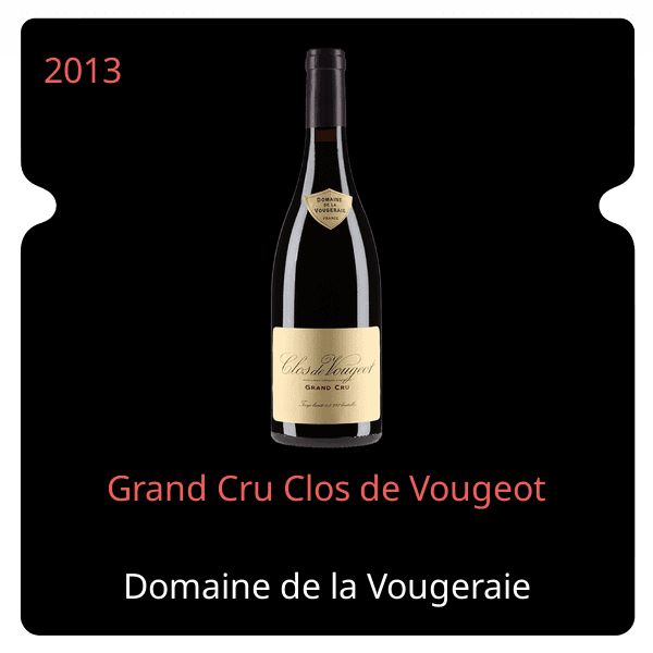 Vougeraie Grand Cru Clos de Vougeot 2013