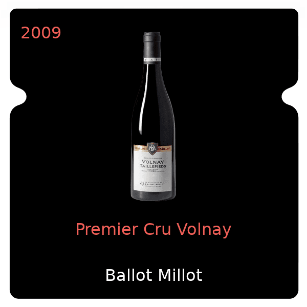 Ballot Millot Premier Cru Volnay 2009