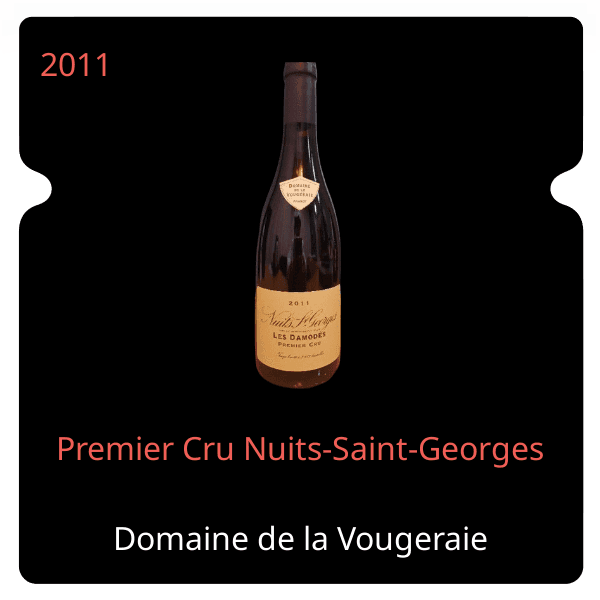 Vougeraie Premier Cru Nuits-Saint-Georges 2011