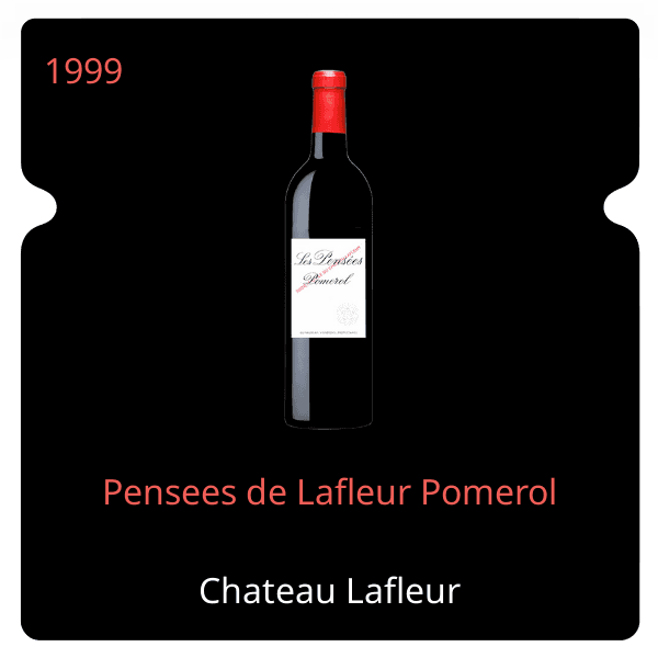 Lafleur Pensees de Lafleur Pomerol 1999