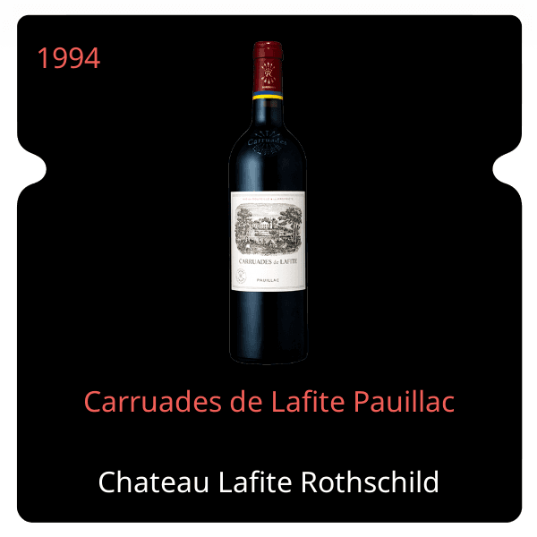 Lafite Rothschild Carruades de Lafite Pauillac 1994