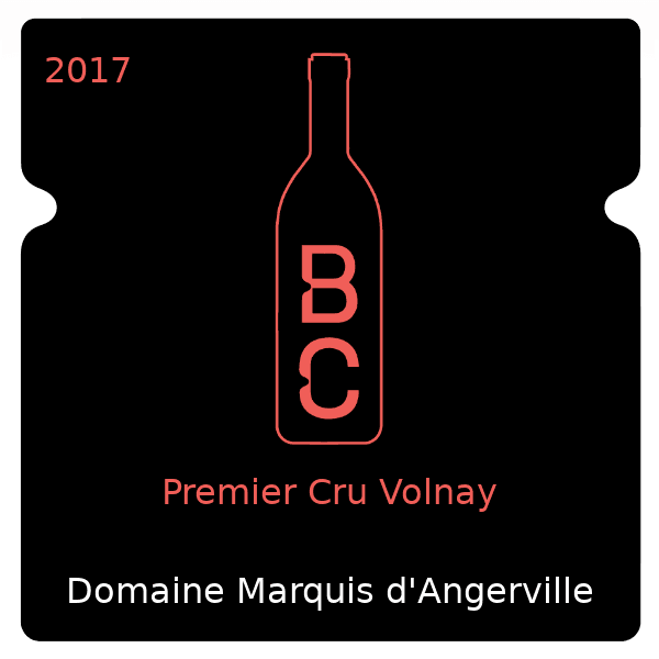 Marquis d'Angerville Premier Cru Volnay 2017